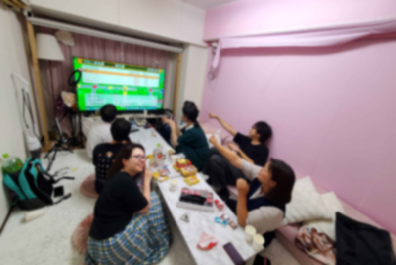 お茶会の写真