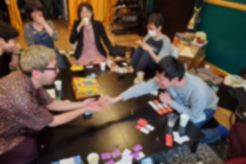 お茶会の写真